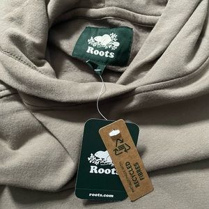 Brown/grey Roots hoodie